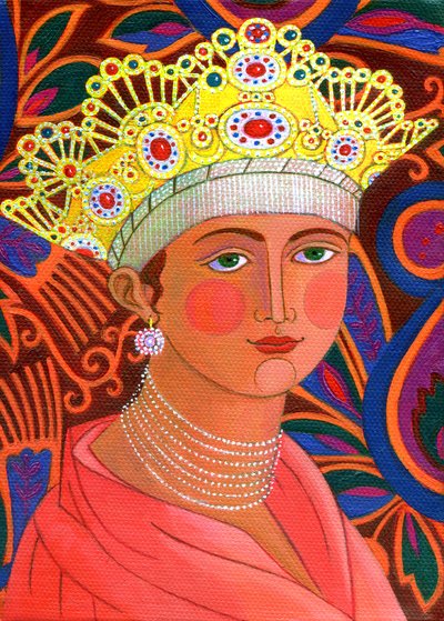 Russian princess, 2011 by Jane Tattersfield